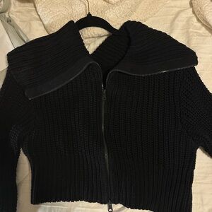 Aerie Double Zip Cardigan